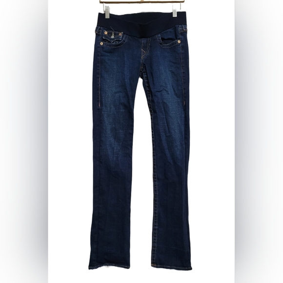 True Religion Denim - True Religion Straight Leg Maternity Jeans